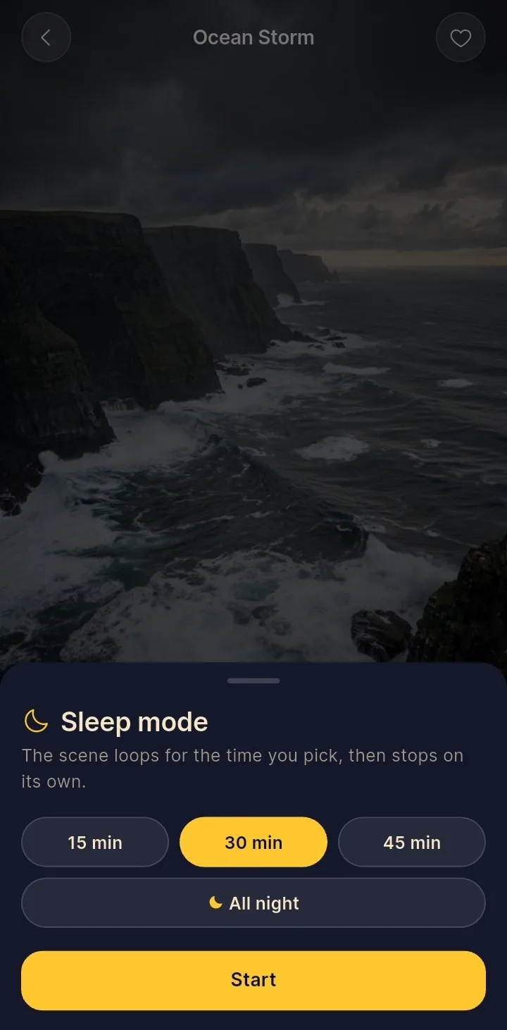 Sleep mode
